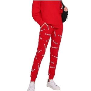 Zoe Karssen Santa Claus sweatpants size Medium